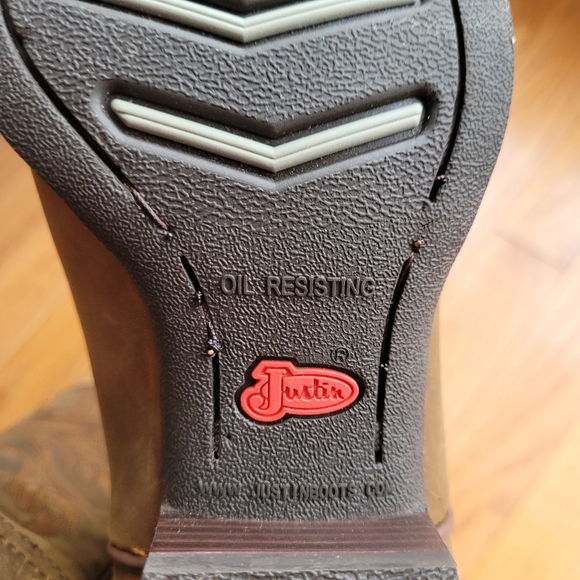 Justin Cowboy boots - Picture 10 of 15